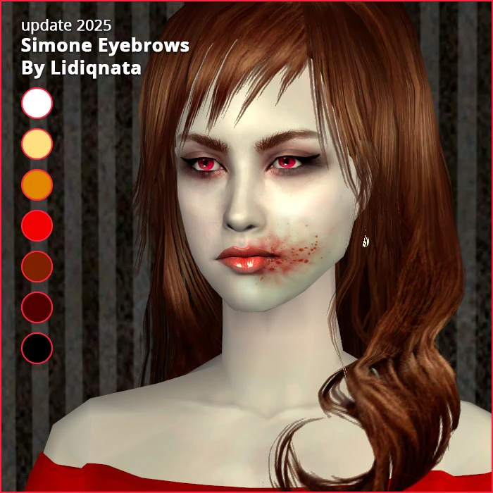 simon eyebrows by lidiqnata